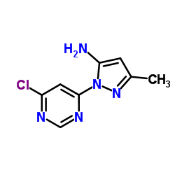 1-(6-chloropyrimidin-4-yl)-3-methyl-1H-pyrazol-5-amine picture