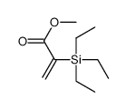 methyl 2-triethylsilylprop-2-enoate Structure