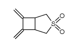 6,7-Dimethylene-3-thiabicyclo[3.2.0]heptane-3,3-dioxide结构式