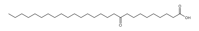 10-oxo-heptacosanoic acid Structure