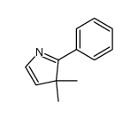 2-phenyl-3,3-dimethyl-3H-pyrrole Structure