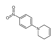 1-(4-nitrophenyl)-3,6-dihydro-2H-pyridine结构式