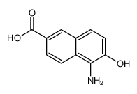 2-Naphthoicacid,5-amino-6-hydroxy-(6CI) picture