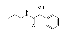 α-Hydroxy-N-propylphenylacetamide结构式