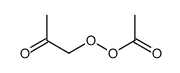 Ethaneperoxoic acid, 2-oxopropyl ester (9CI) structure