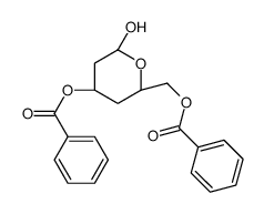 3,6-di-O-benzoyl-2,4-dideoxyhexopyranose Structure