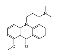 10-[3-(dimethylamino)propyl]-1-methoxyacridin-9-one Structure