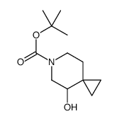 tert-butyl 4-hydroxy-6-azaspiro[2.5]octane-6-carboxylate Structure