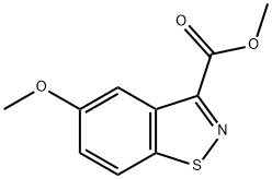 5-Methoxy-benzo[d]isothiazole-3-carboxylic acid methyl ester structure