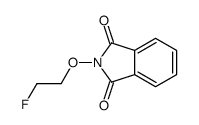 2-(2-fluoroethoxy)isoindole-1,3-dione Structure