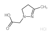 (3-methyl-4,5-dihydro-1H-pyrazol-1-yl)acetic acid(SALTDATA: HCl 0.07NaCl)图片