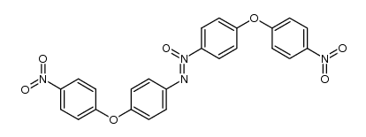 bis-[4-(4-nitro-phenoxy)-phenyl]-diazene-N-oxide Structure