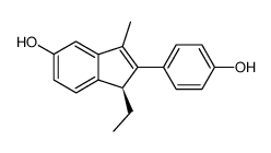 <(-)-3S>-indenestrol B Structure