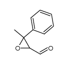 3-methyl-3-phenyloxirane-2-carbaldehyde Structure