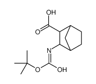 3-[(2-methylpropan-2-yl)oxycarbonylamino]bicyclo[2.2.1]heptane-2-carboxylic acid Structure