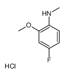 N-Methyl 4-fluoro-2-methoxyaniline hydrochloride picture