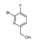 (6-bromo-5-fluoropyridin-2-yl)methanol structure