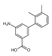 3-amino-5-(2,3-dimethylphenyl)benzoic acid Structure