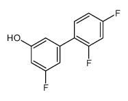 3-(2,4-difluorophenyl)-5-fluorophenol Structure