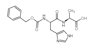 Z-His-Ala-OH结构式