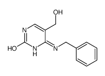 6-(benzylamino)-5-(hydroxymethyl)-1H-pyrimidin-2-one Structure