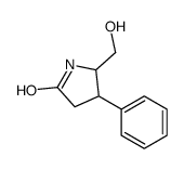 5-(hydroxymethyl)-4-phenylpyrrolidin-2-one结构式