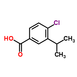 4-Chloro-3-isopropylbenzoic acid Structure