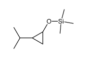 Silane, trimethyl[[2-(1-methylethyl)cyclopropyl]oxy]- (9CI)结构式