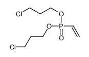 1-chloro-3-[3-chloropropoxy(ethenyl)phosphoryl]oxypropane结构式
