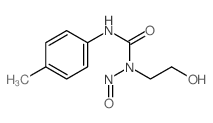 Urea,N-(2-hydroxyethyl)-N'-(4-methylphenyl)-N-nitroso- Structure