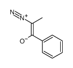 (Z)-2-diazonio-1-phenylprop-1-en-1-olate Structure