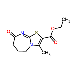 Ethyl 3-methyl-8-oxo-5,6,7,8-tetrahydro[1,3]thiazolo[3,2-a][1,3]diazepine-2-carboxylate Structure