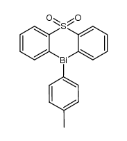 10-(4'-methylphenyl)phenothiabismine 5,5-dioxide Structure