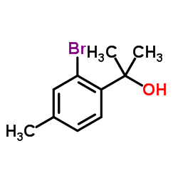 2-Bromo-α,α,4-trimethylbenzenemethanol picture