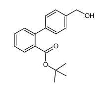 tert-butyl 4'-(hydroxymethyl)-[1,1'-biphenyl]-2-carboxylate Structure