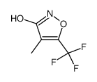 3(2H)-Isoxazolone,4-methyl-5-(trifluoromethyl)-(9CI) structure