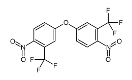 1-nitro-4-[4-nitro-3-(trifluoromethyl)phenoxy]-2-(trifluoromethyl)benzene结构式