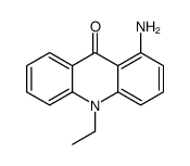 1-amino-10-ethylacridin-9-one结构式
