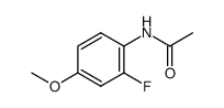 Acetamide,N-(2-fluoro-4-methoxyphenyl)- Structure