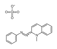 1-Methyl-2-(phenylazo)quinoliniumperchlorate Structure