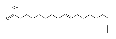 octadec-9-en-17-ynoic acid结构式