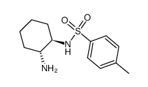 (1R,2R)-(+)-N-(4-TOLUENESULPHONYL)-1,2-DIAMINOCYCLOHEXANE structure