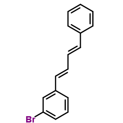 1-Bromo-3-[(1E,3E)-4-phenyl-1,3-butadien-1-yl]benzene Structure