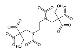N-(3-hydroxy-2,2-dinitropropyl)-N-[2-[(3-hydroxy-2,2-dinitropropyl)-nitroamino]ethyl]nitramide结构式