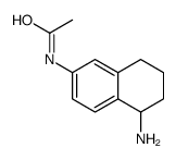 N-(5-amino-5,6,7,8-tetrahydronaphthalen-2-yl)acetamide结构式