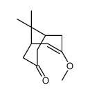 3-methoxy-9,9-dimethylbicyclo[3.3.1]non-3-en-7-one结构式