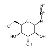 a-D-Glucopyranosylazide结构式