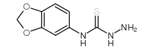 4-(3,4-Methylenedioxyphenyl)-3-thiosemicarbazide structure