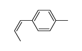 (Z)-1-(4-Methylphenyl)propene Structure