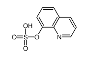 quinolin-8-yl hydrogen sulphate结构式